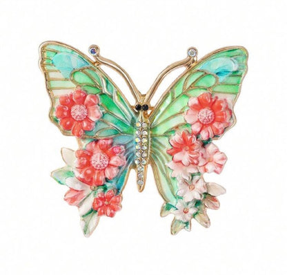 Butterfly brooch