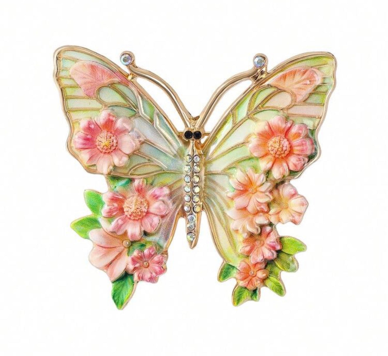 Butterfly brooch