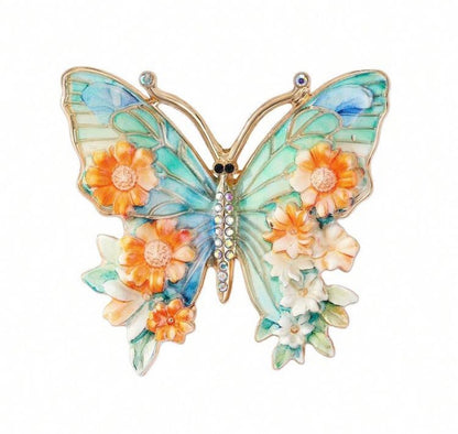 Butterfly brooch